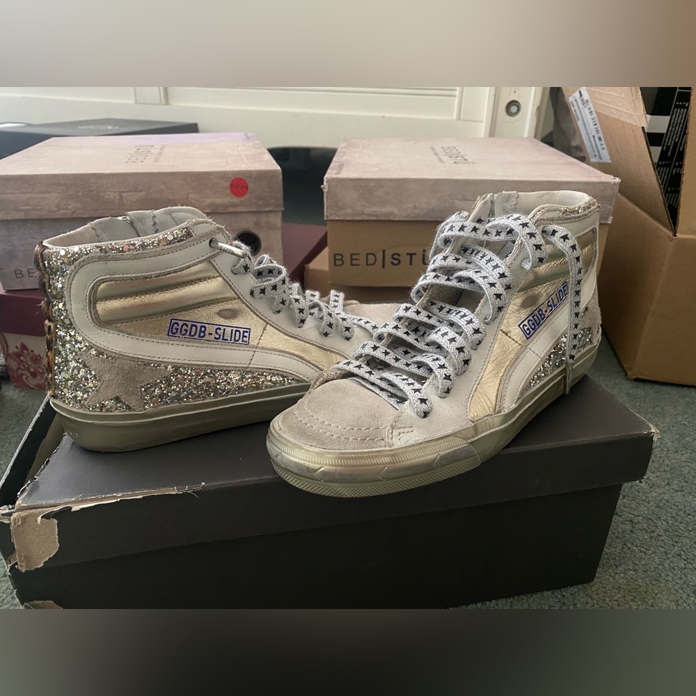 Golden goose slides size 36